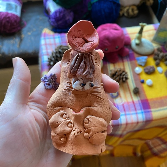 Handmade Pottery Ornament